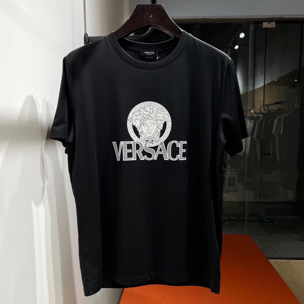 ÁO VERSACE LOGO T SHIRT BLACK