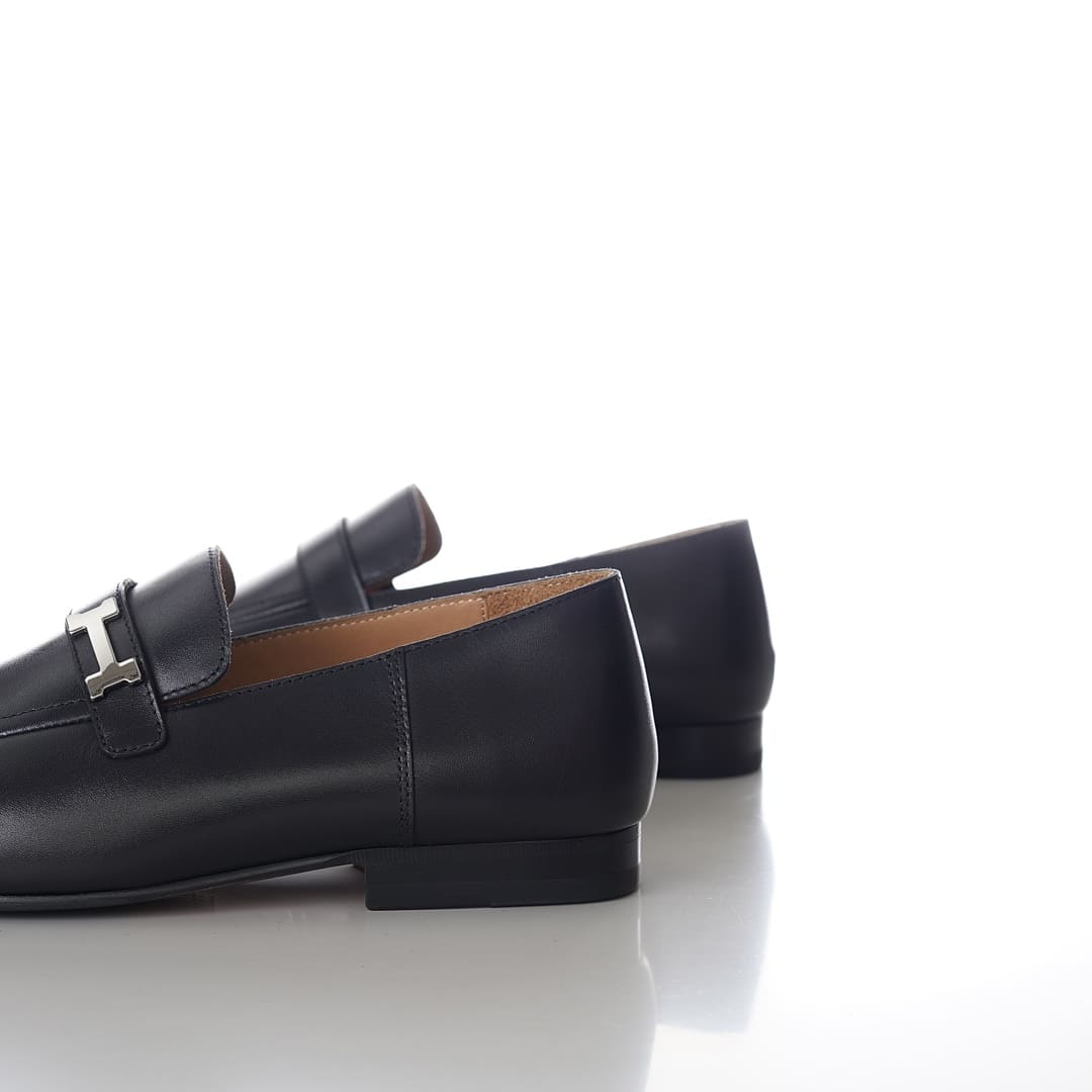 GIÀY HERMES GIOVANNI LOAFER BLACK AAA
