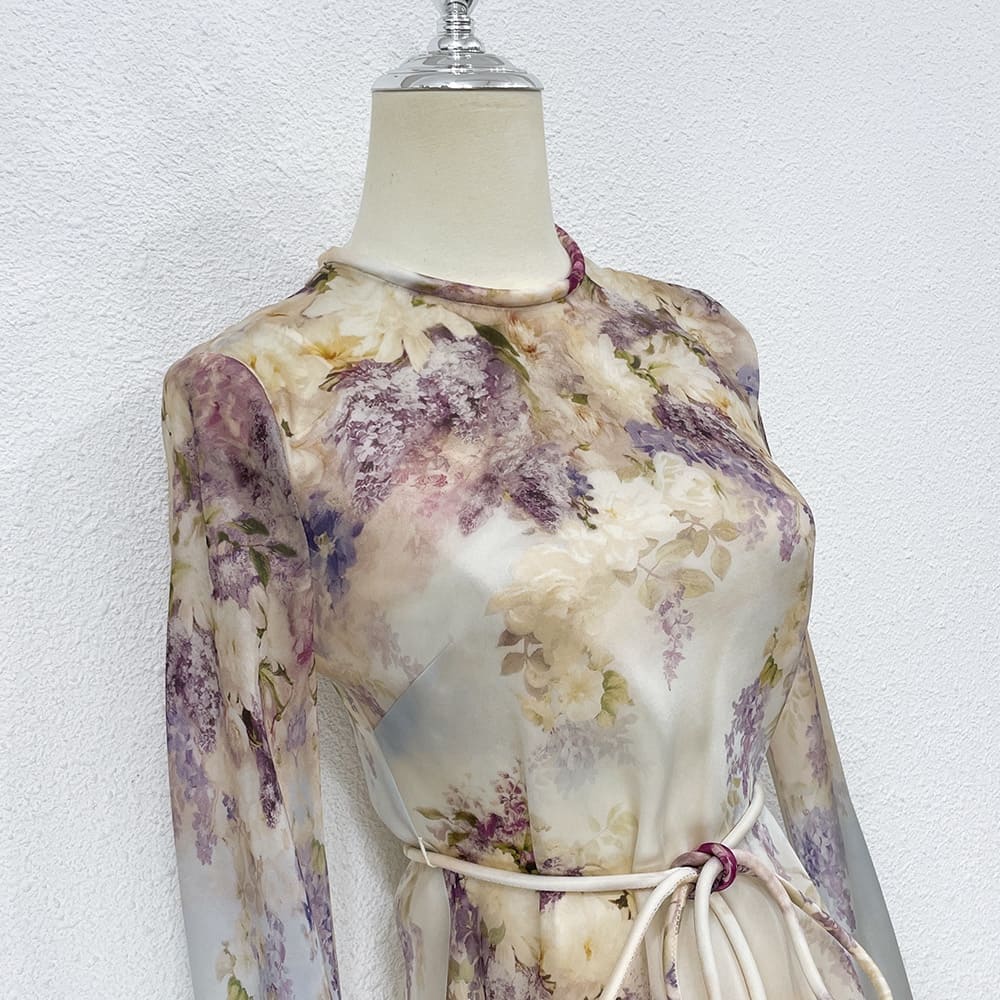 VÁY ZIMMERMANN Flower Vintage Dress High Classy