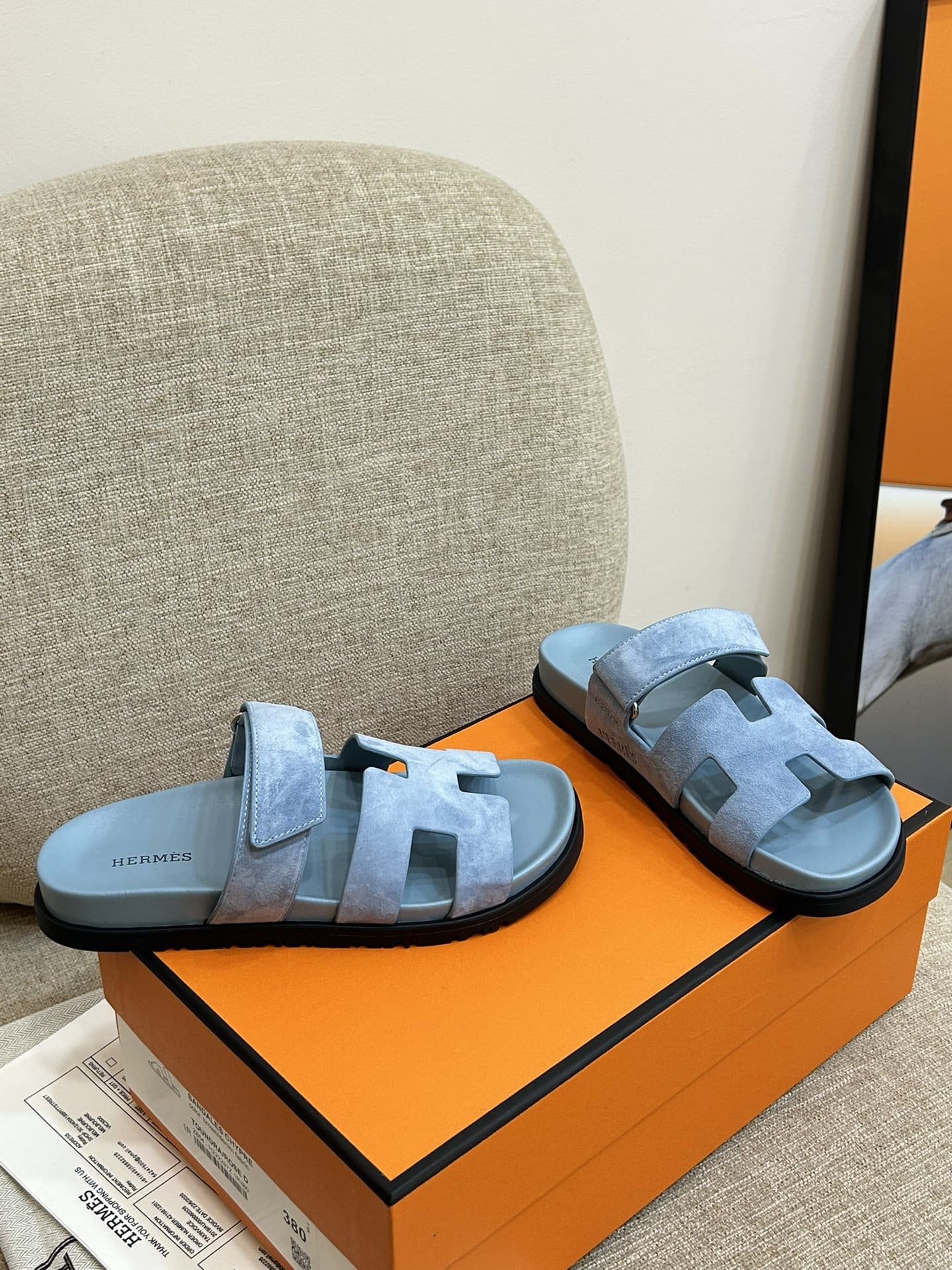 DÉP HERMES CHYPRE SANDAL UNISEX AAA