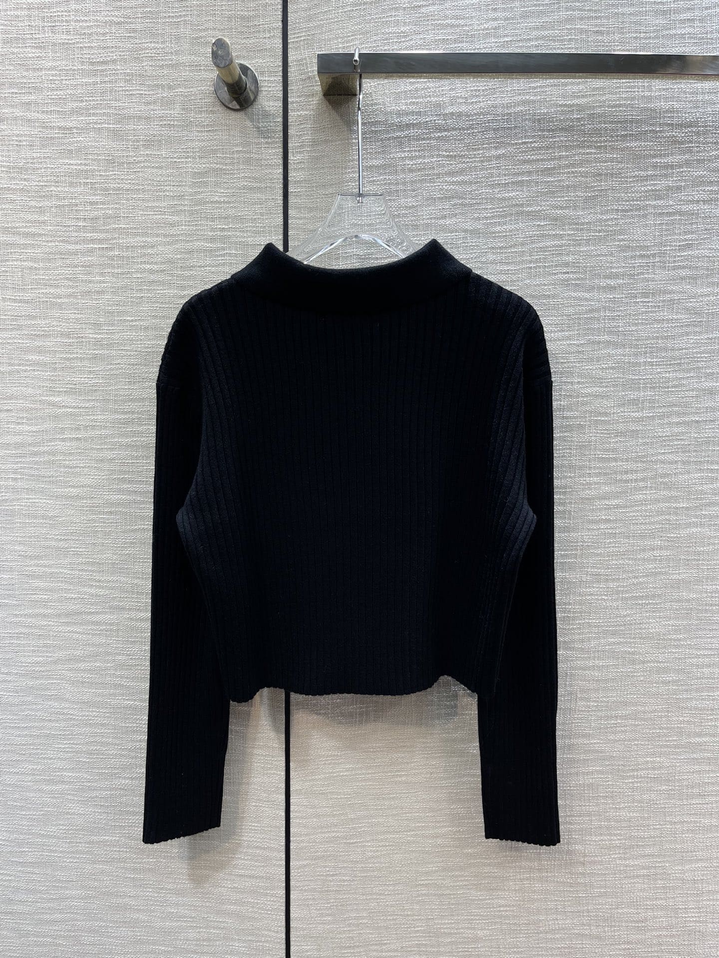 ÁO DIOR Cardigan Black Sweater