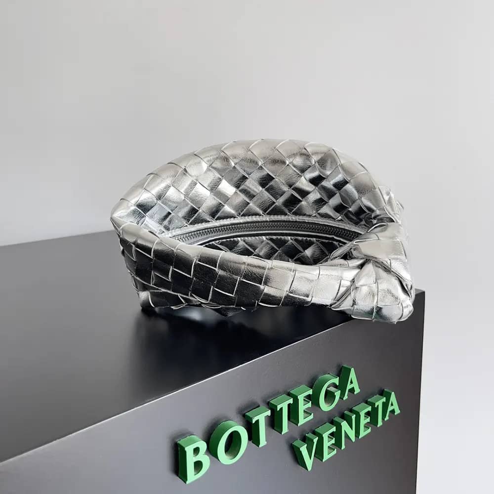 TÚI Bottega Veneta Women Mini Jodie-Bạc