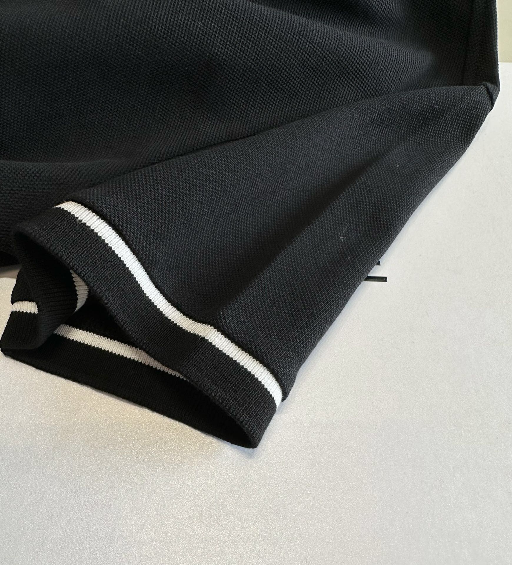 ÁO CELINE LOGO POLO SHIRT BLACK