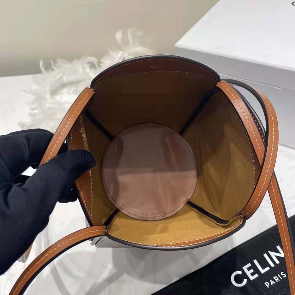 TÚI Celine Women Celine Marlou Bag in Triomphe Canvas