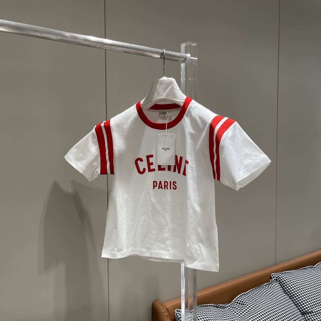 ÁO CELINE PARIS LOGO T SHIRT