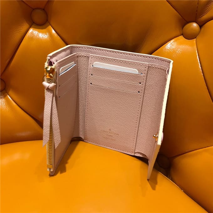 VÍ LOUIS VUITTON Victorine Leather wallet