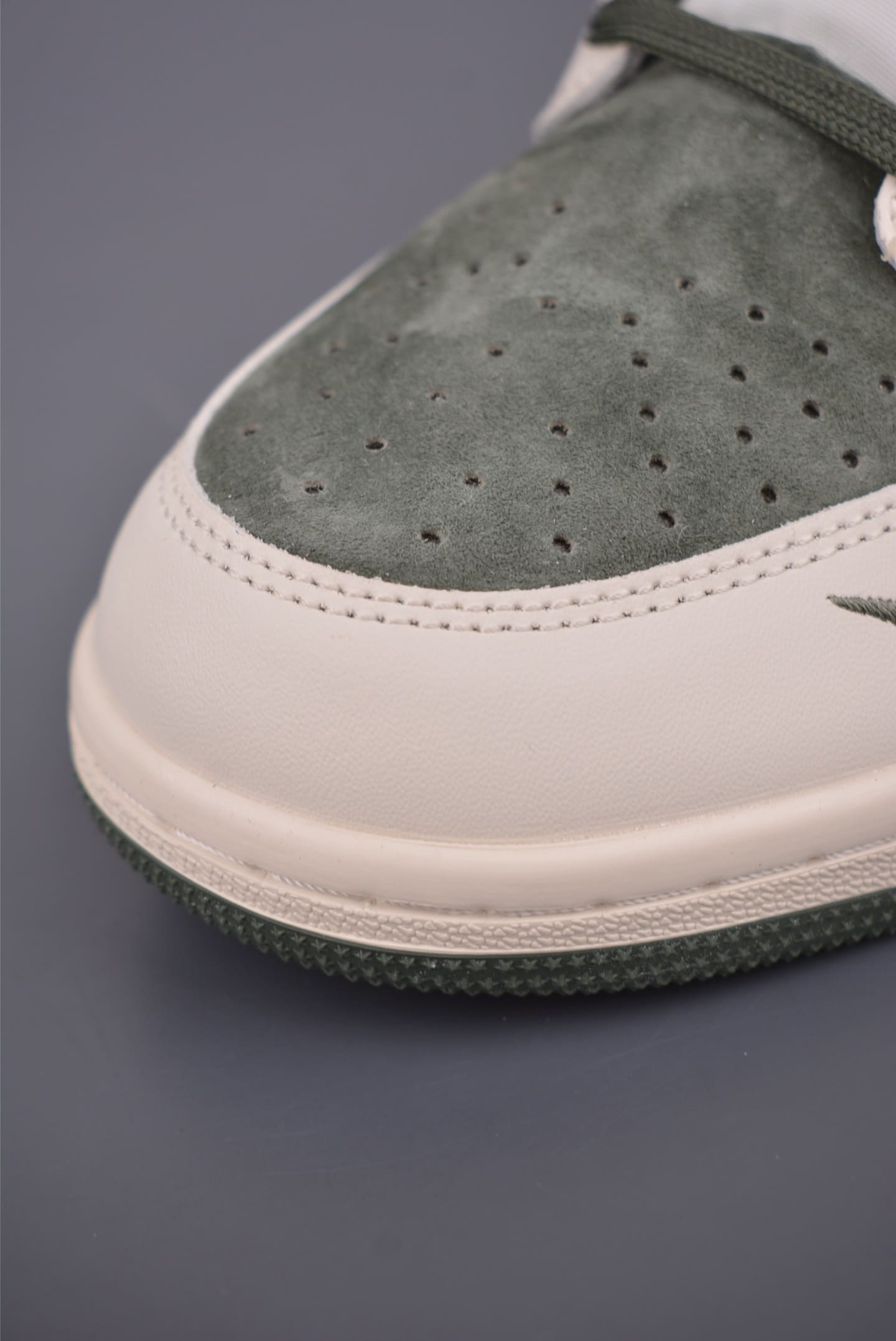 GIÀY THE NORTH FACE TRAVIS SCOTT X AIR JORDAN 1 LOW BEIGE WHITE GREEN TOP QUALITY SHOES AAA