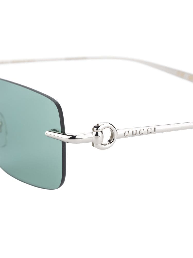 Kính GUCCI SILVER FRAME HIGH CLASSY AAA