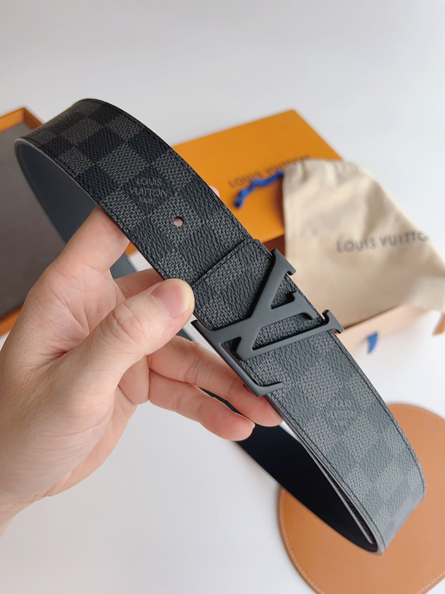 DÂY LƯNG LOUIS VUITTON BROWN MONOGRAM LEATHER Khóa bạc