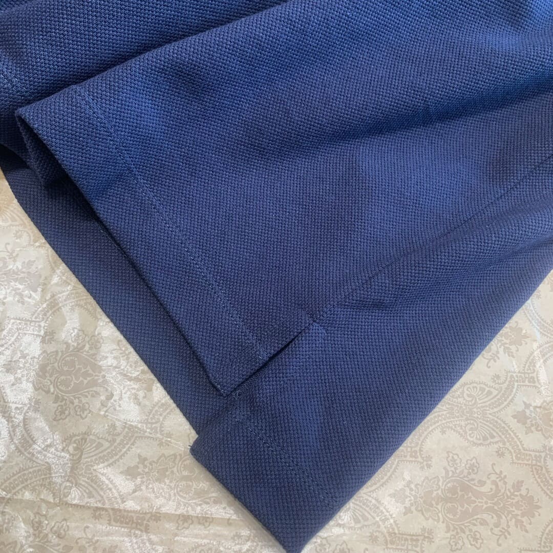 ÁO GUCCI GG POLO SHIRT MÀU XANH ĐẬM UNISEX
