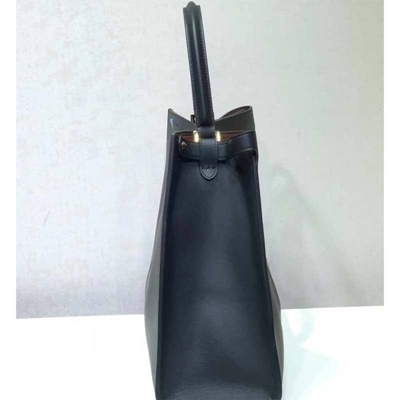 TÚI FENDI Women Peekaboo X-Lite in Leather Bag-Black