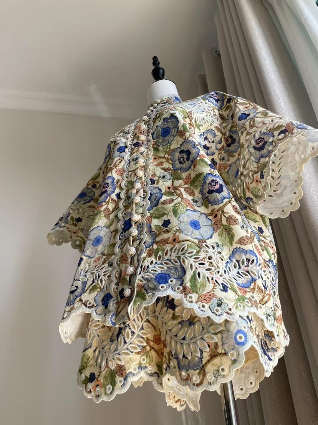 ÁO ZIMMERMANN Flower Vintage Dress High Classy