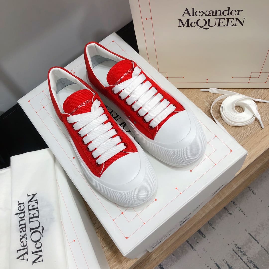 GIÀY ALEXANDER MCQUEEN SNEAKERS SHOES AAA UNISEX NAM VÀ NỮ DA BÊ HẢO HẠNG
