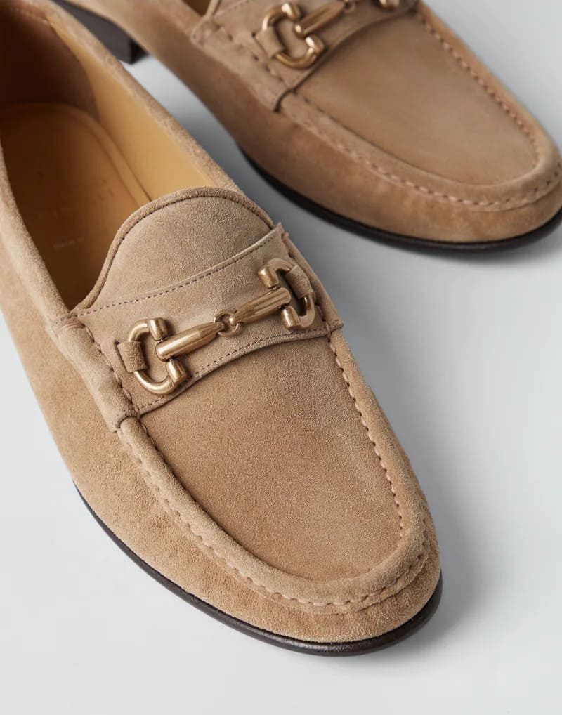 GIÀY BRUNELLO CUCINELLI LOAFER SUEDE SHOES AAA DA LỘN
