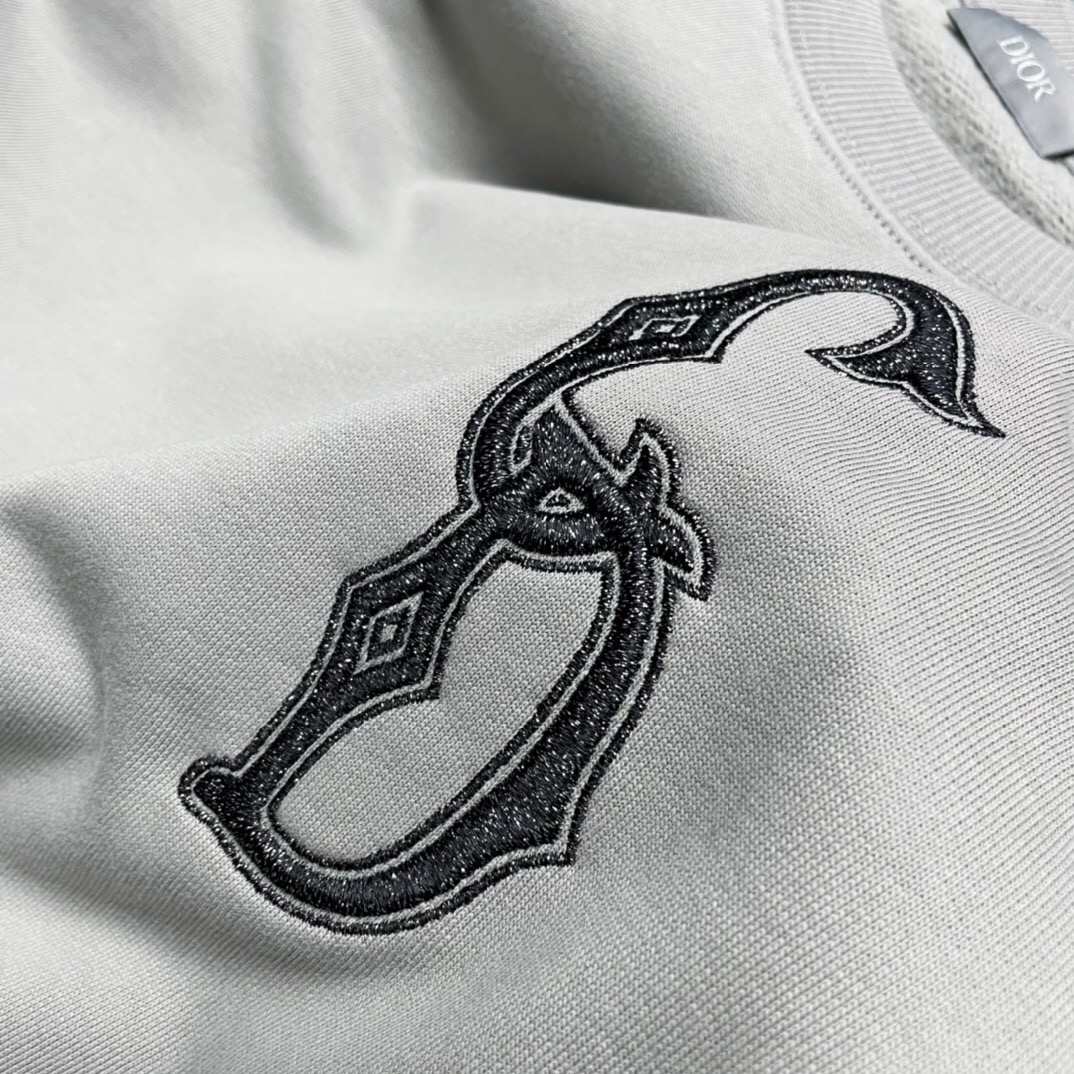 ÁO CHRISTIAN DIOR CD LOGO SWEATSHIRT