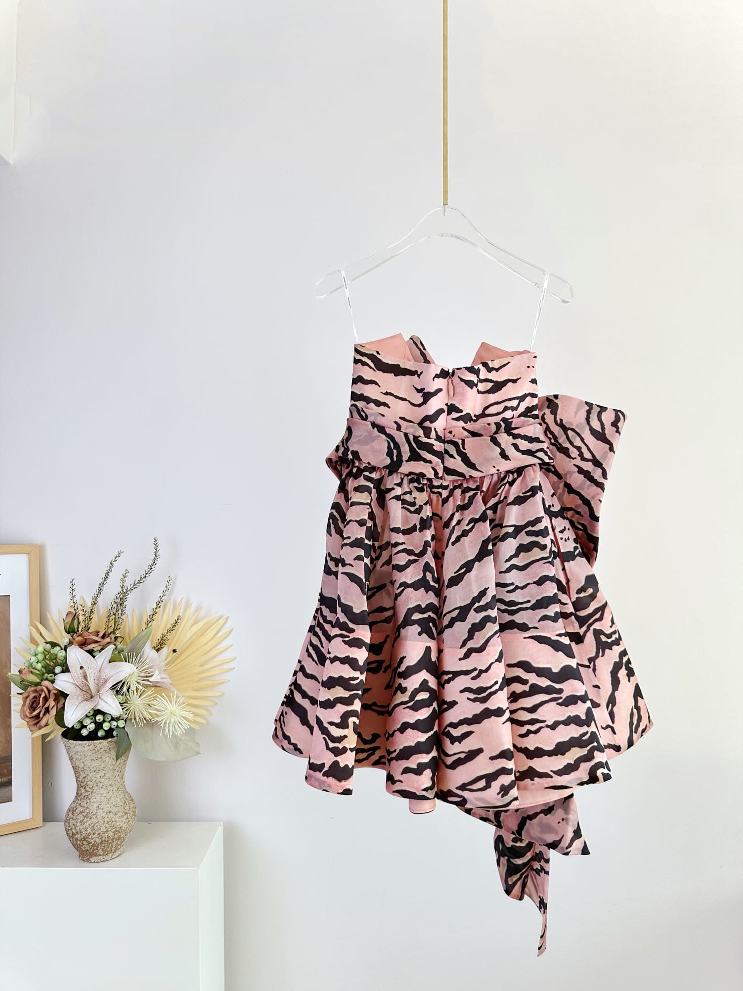 VÁY ZIMMERMANN Tiger Print Vintage High Classy