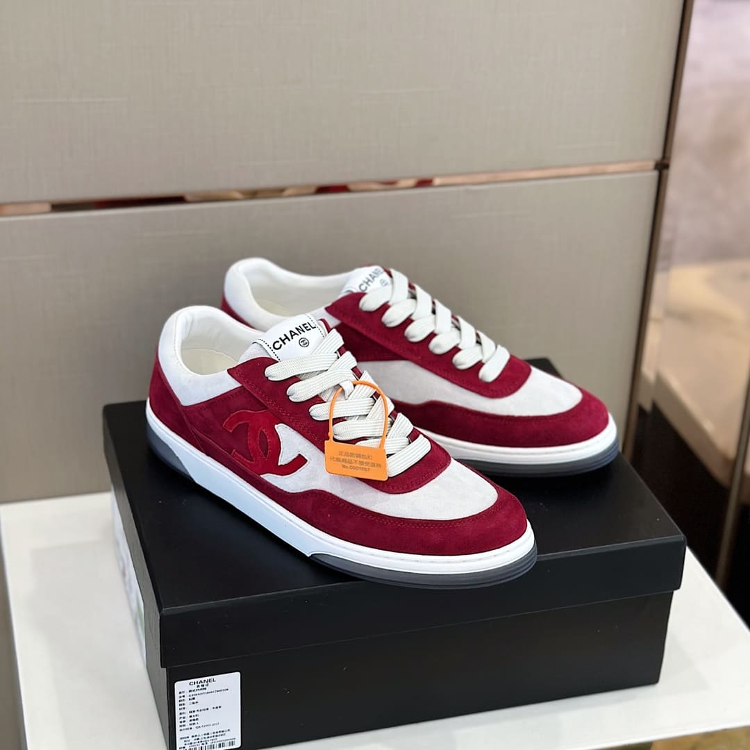 GIÀY CHANEL CC LOGO SNEAKERS SHOES AAA