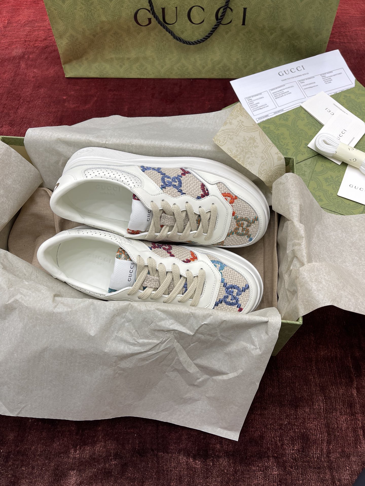 GIÀY GUCCI GG SNEAKER SHOES AAA