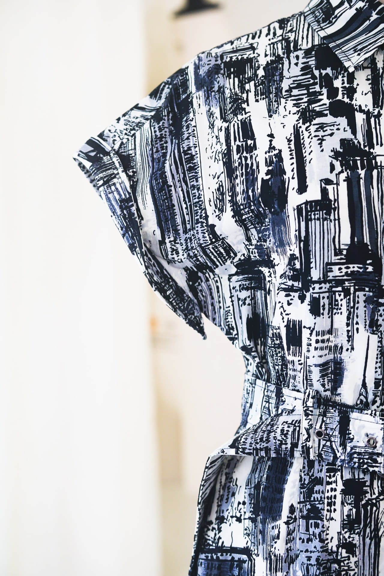ĐẦM DIOR BLACK AND WHITE MID DRESS High Classy