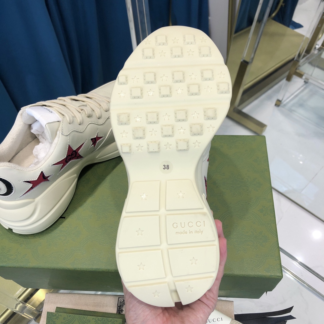 GIÀY GUCCI RHYTON GG ITALIA SNEAKERS SHOES UNISEX