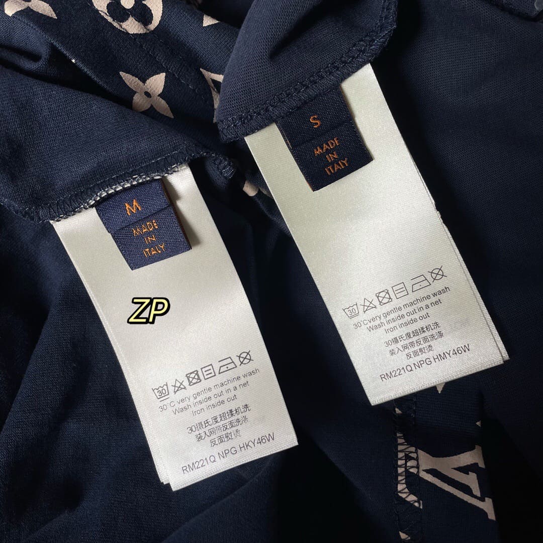 ÁO LOUIS VUITTON T SHIRT MÀU XANH UNISEX