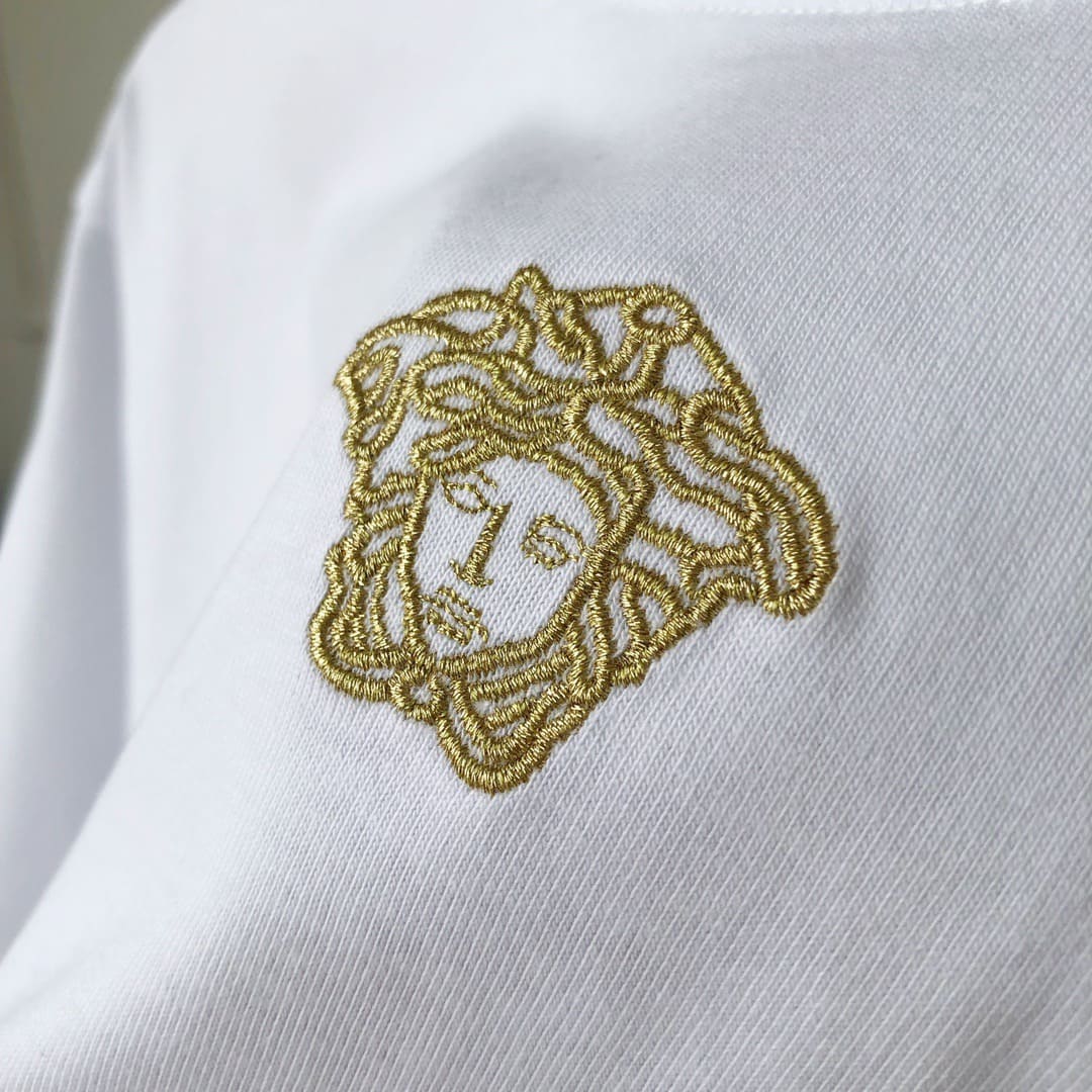ÁO VERSACE LOGO T SHIRT WHITE