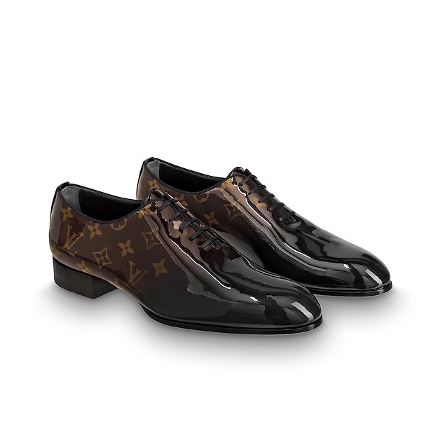 GIÀY LOUIS VUITTON MONOGRAM LOGO SHINE SHOES