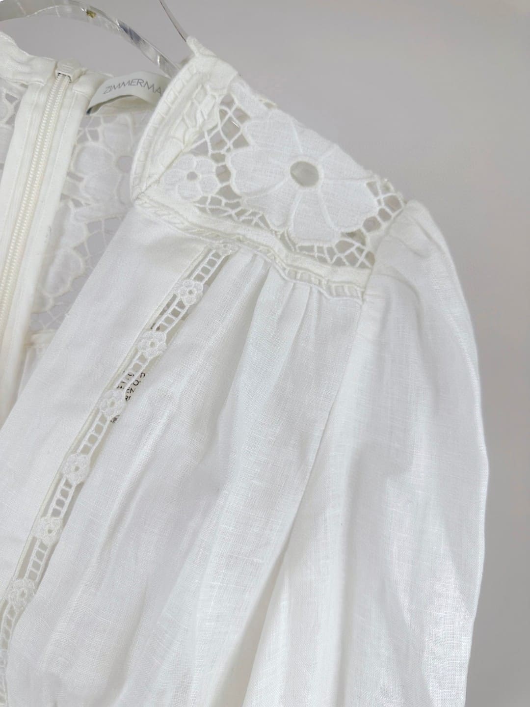 VÁY ZIMMERMANN All White Vintage Dress High Classy