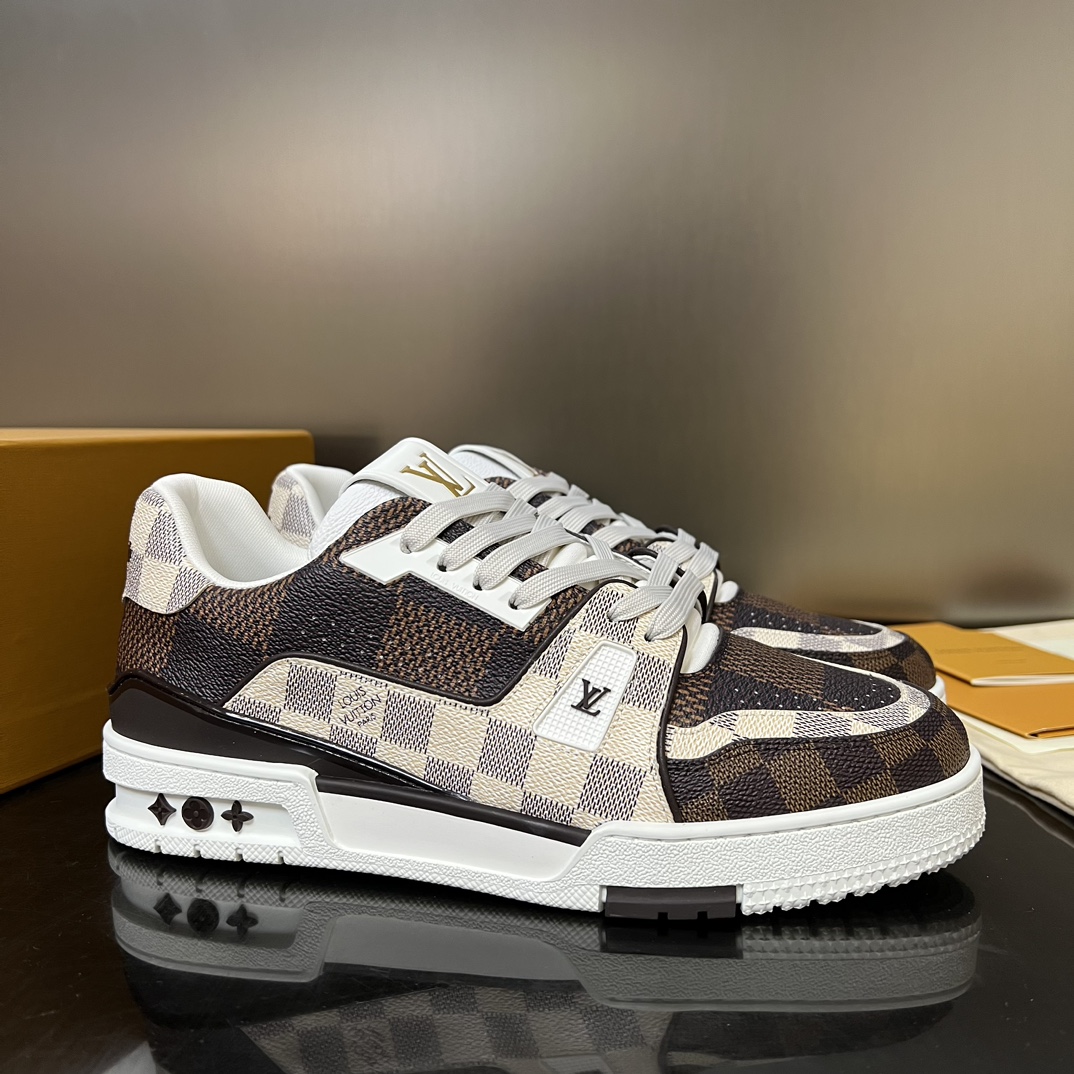 GIÀY LOUIS VUITTON TRAINER MONOGRAM SNEAKERS SHOES AAA
