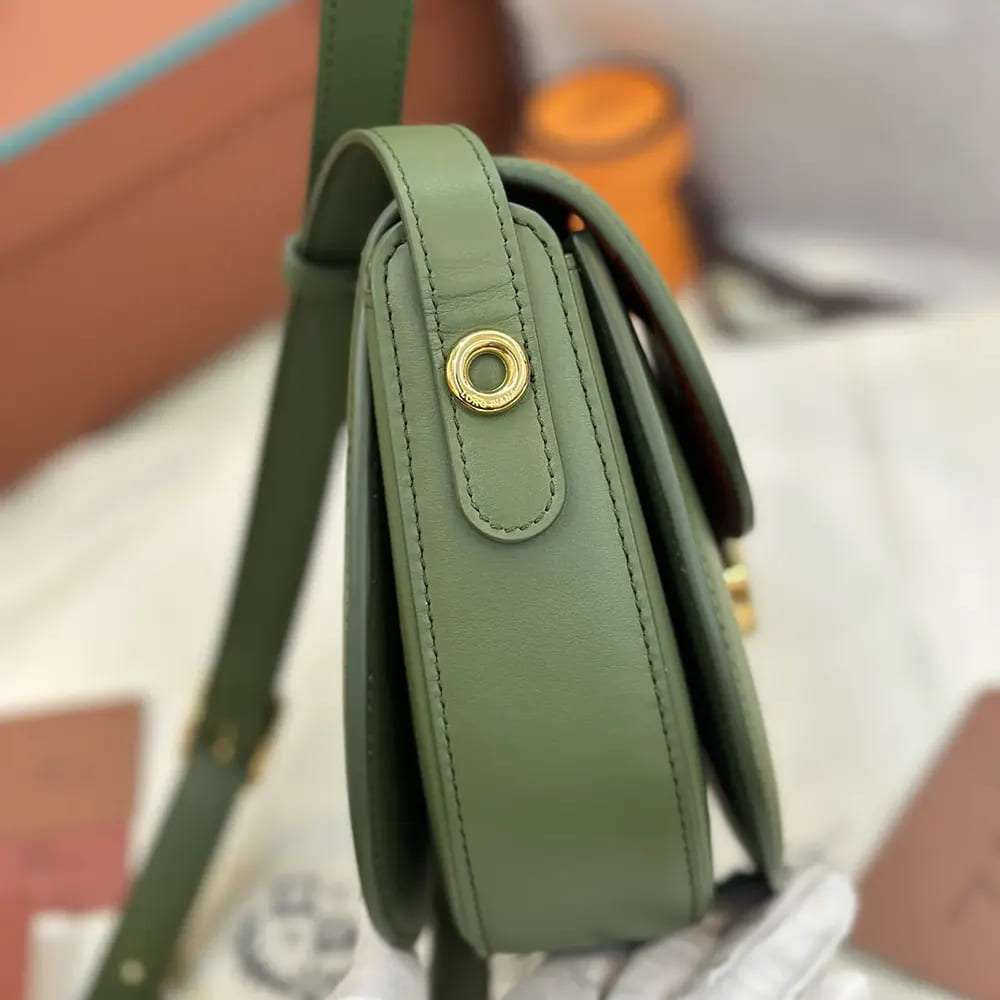 TÚI LORO PIANA Women Mini Ghiera Bag-Dark Green