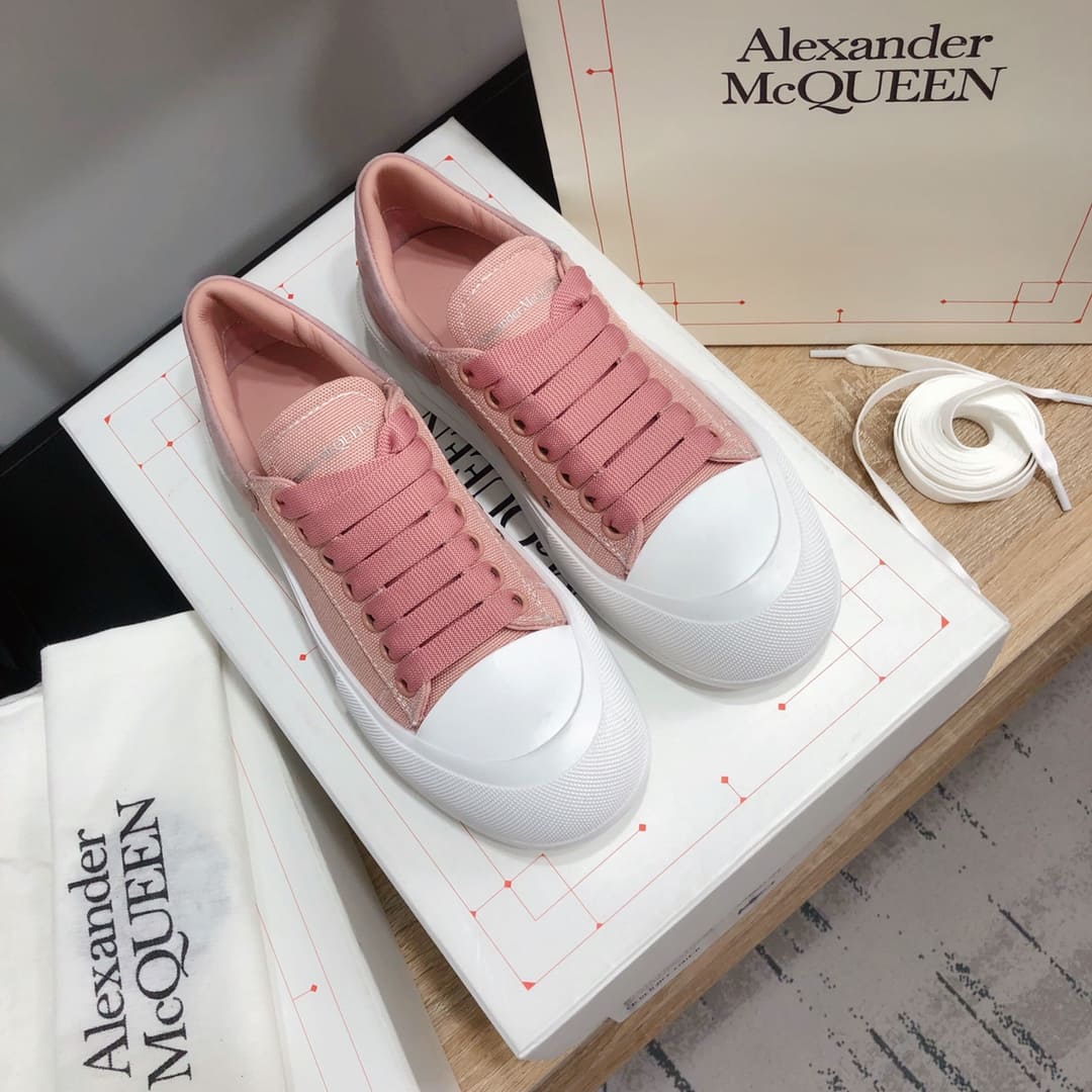 GIÀY ALEXANDER MCQUEEN SNEAKERS SHOES AAA UNISEX NAM VÀ NỮ DA BÊ HẢO HẠNG