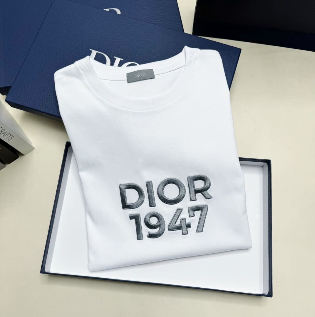 ÁO DIOR T SHIRT MÀU TRẮNG UNISEX