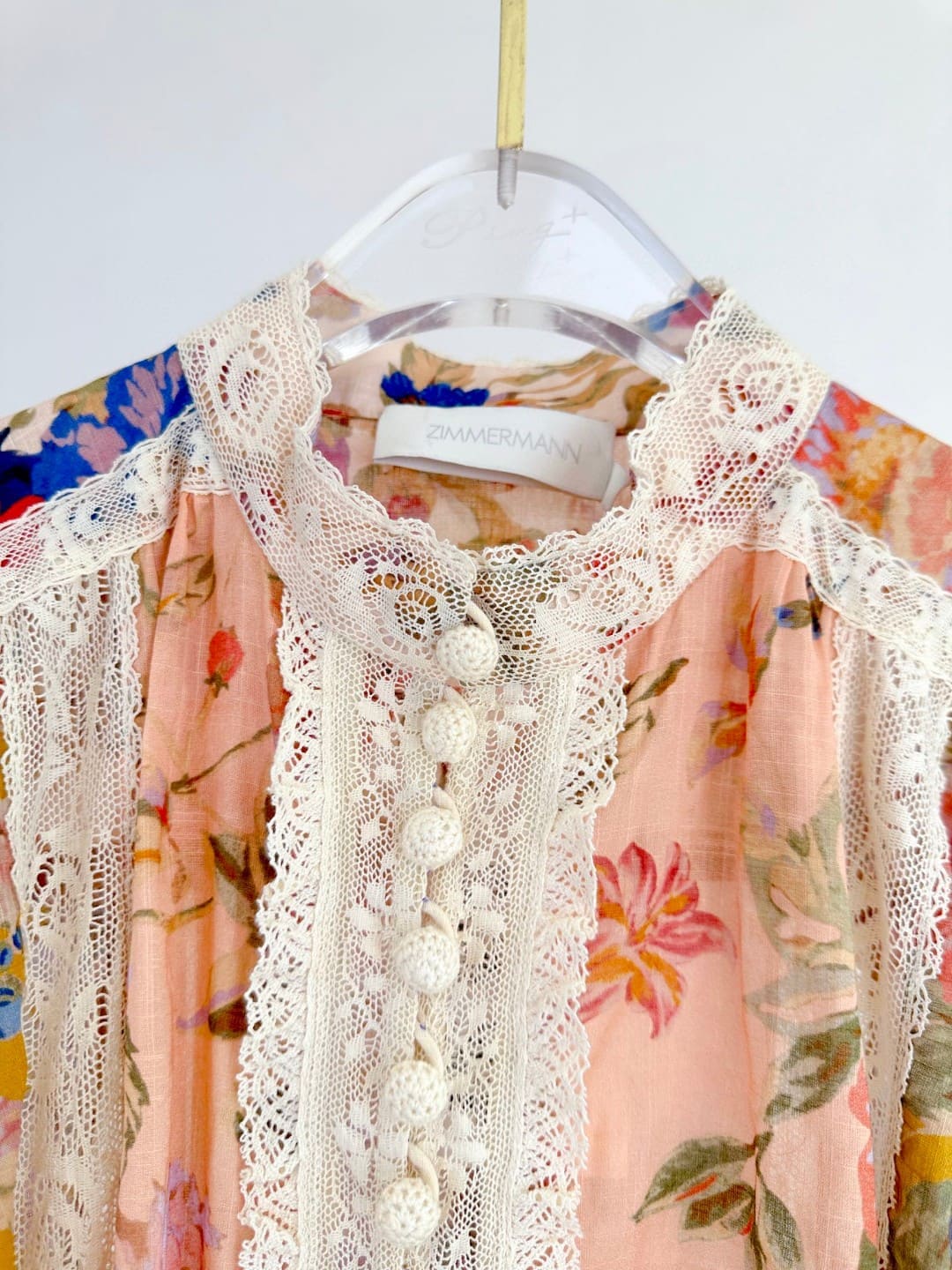 VÁY ZIMMERMANN Flower Vintage Dress High Classy