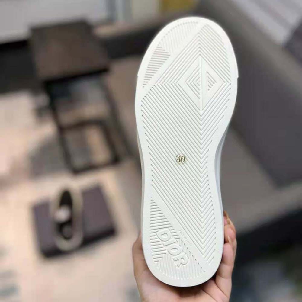 GIÀY DIOR B101 Sneaker Black Nubuck Calfskin