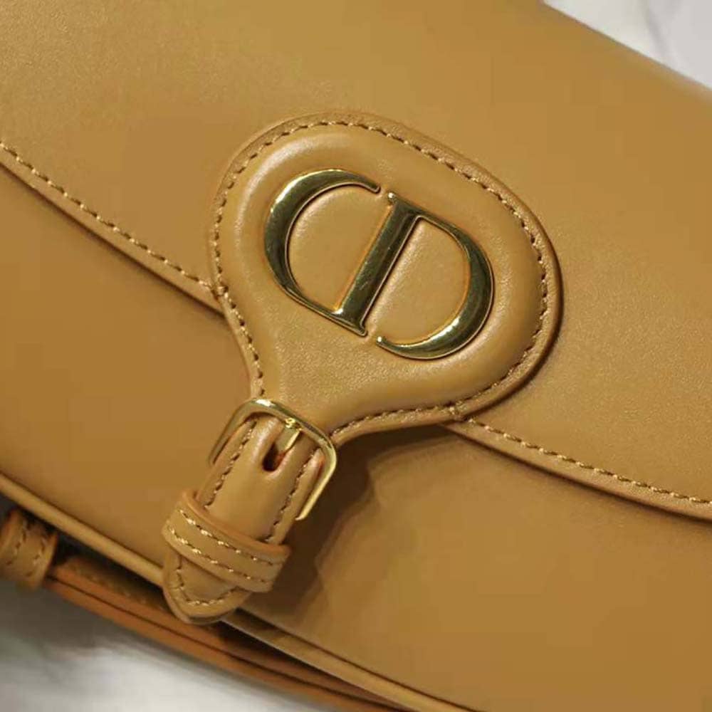 TÚI Dior Women Bobby East-West Bag Box Calfskin-Brown Top Quality