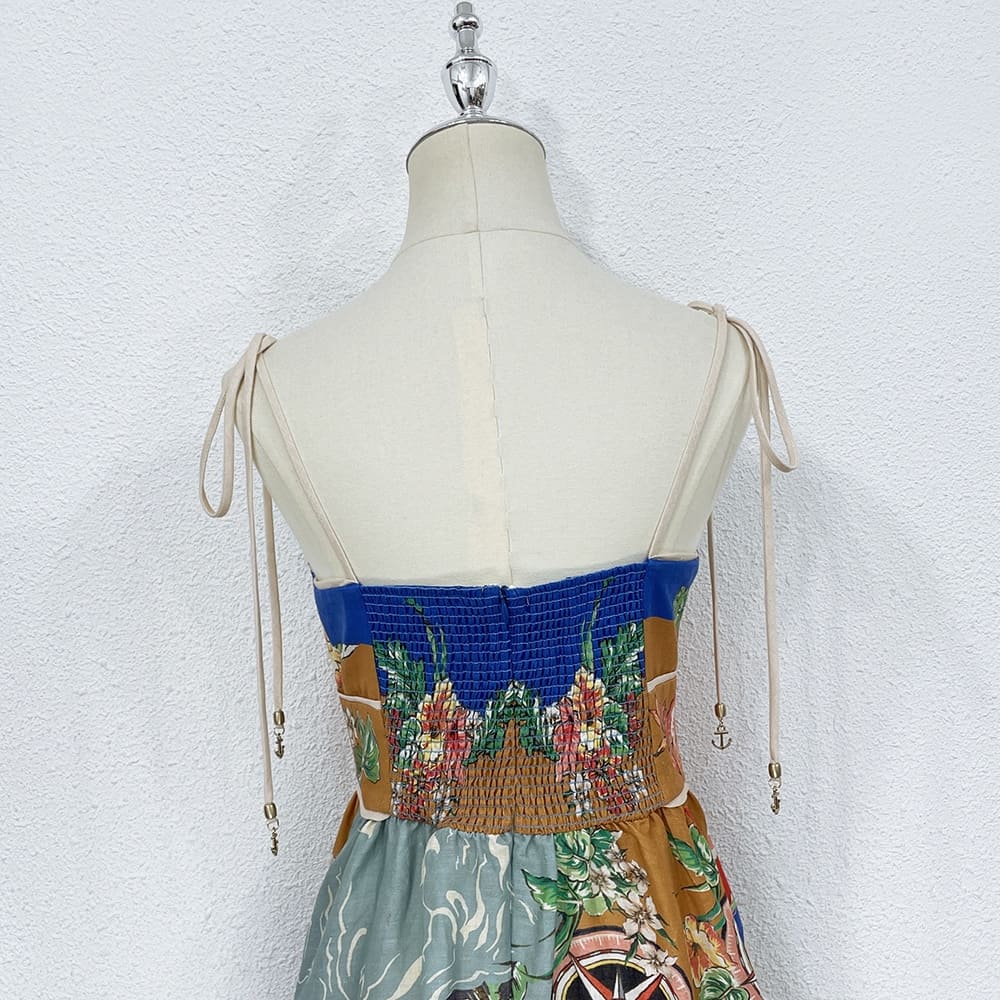 VÁY ZIMMERMANN Flower Vintage Dress High Classy