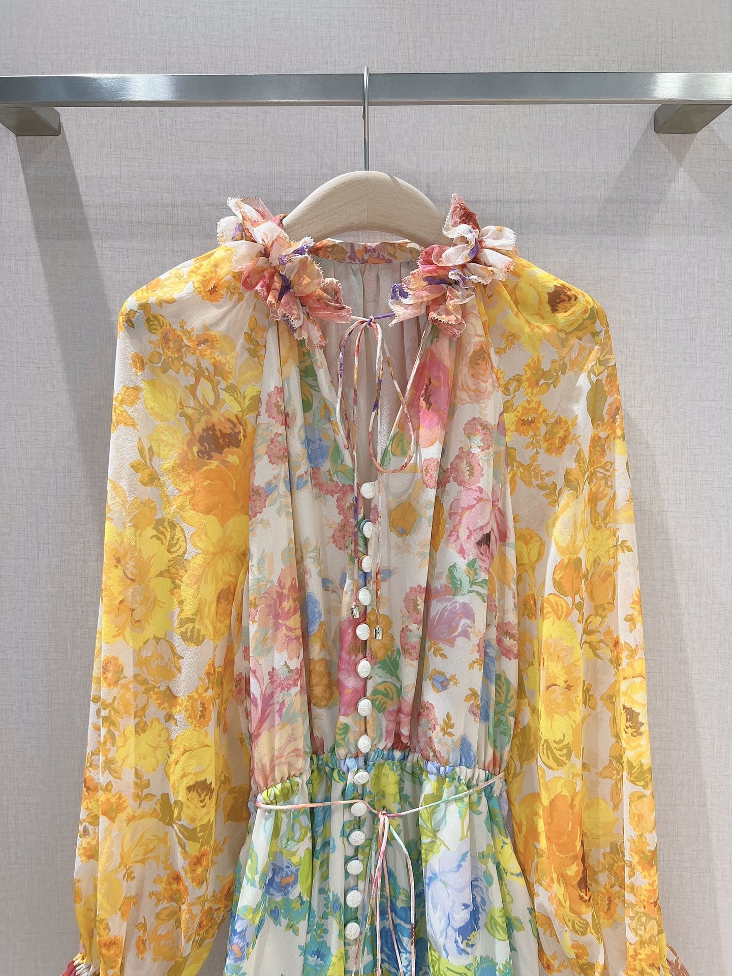 VÁY ZIMMERMANN Flower Vintage Dress High Classy