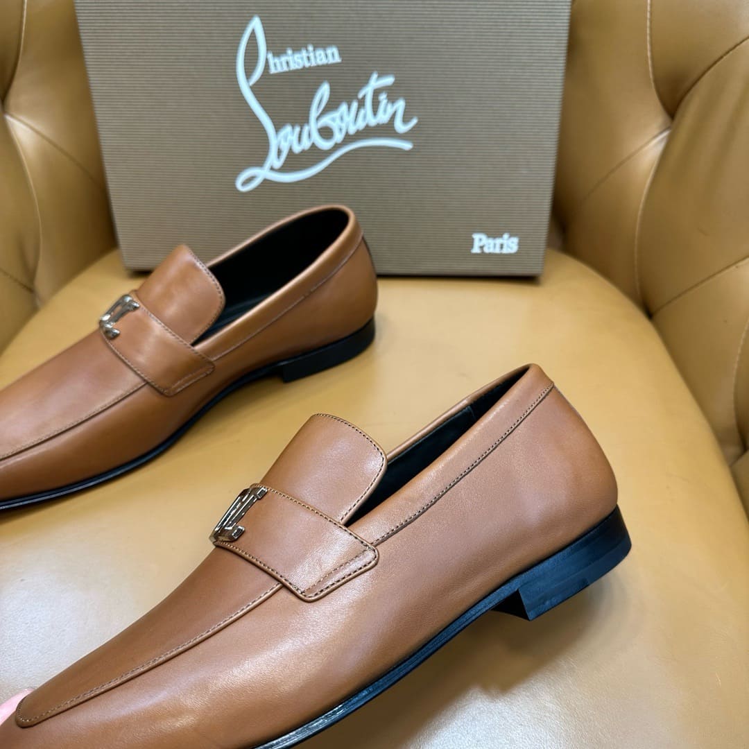 GIÀY CHRISTIAN LOUBOUTIN LOAFER HIGH TOP QUALITY SHOES AAA