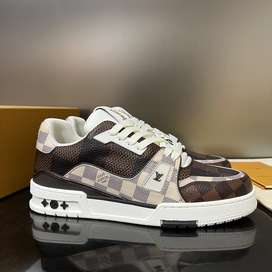 GIÀY LOUIS VUITTON TRAINER MONOGRAM SNEAKERS SHOES AAA