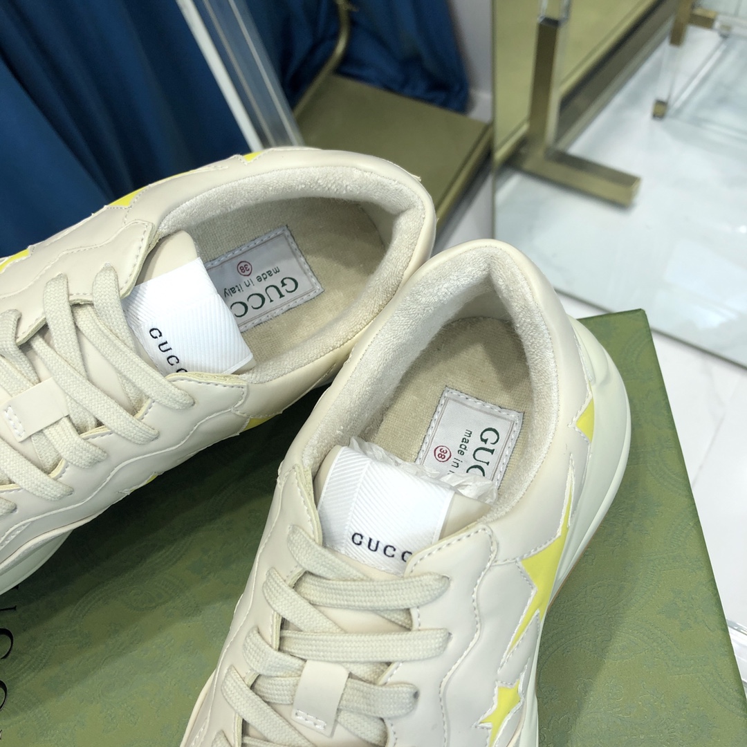 GIÀY GUCCI RHYTON GG ITALIA SNEAKERS SHOES UNISEX