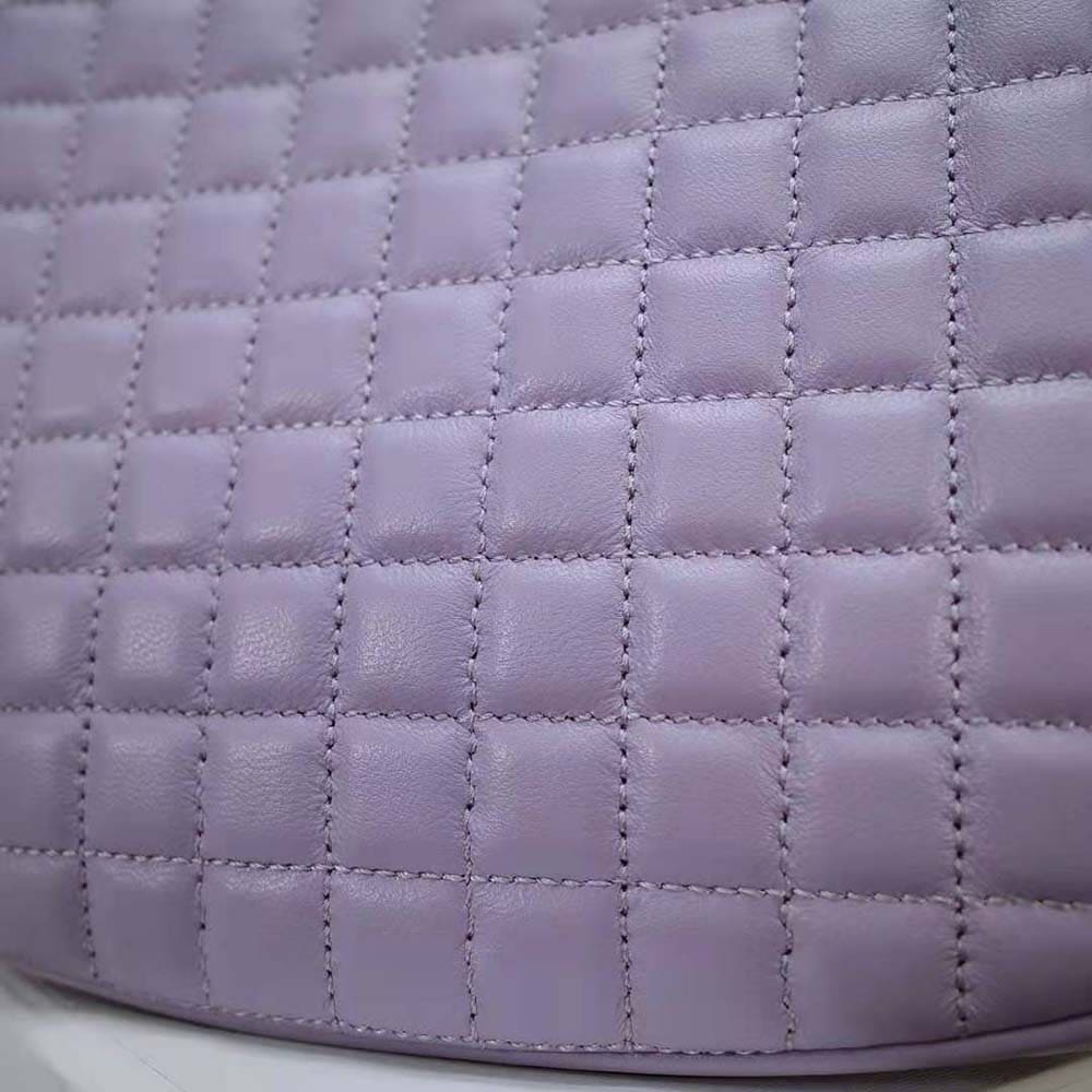 TÚI Celine Women Ava Bag in Quilted Lambskin-Purple