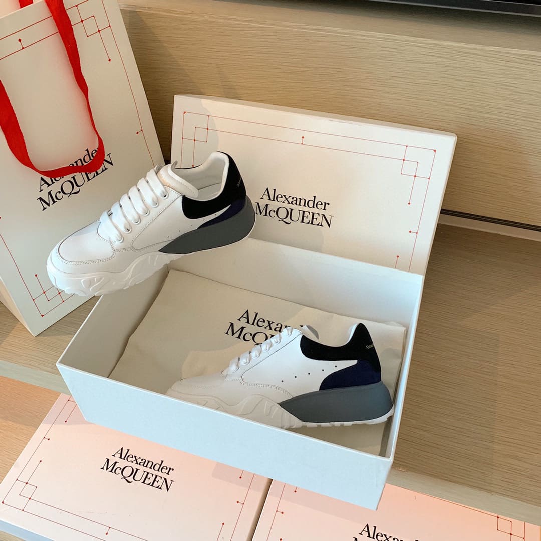 GIÀY ALEXANDER MCQUEEN SNEAKERS SHOES AAA UNISEX NAM VÀ NỮ DA BÊ HẢO HẠNG