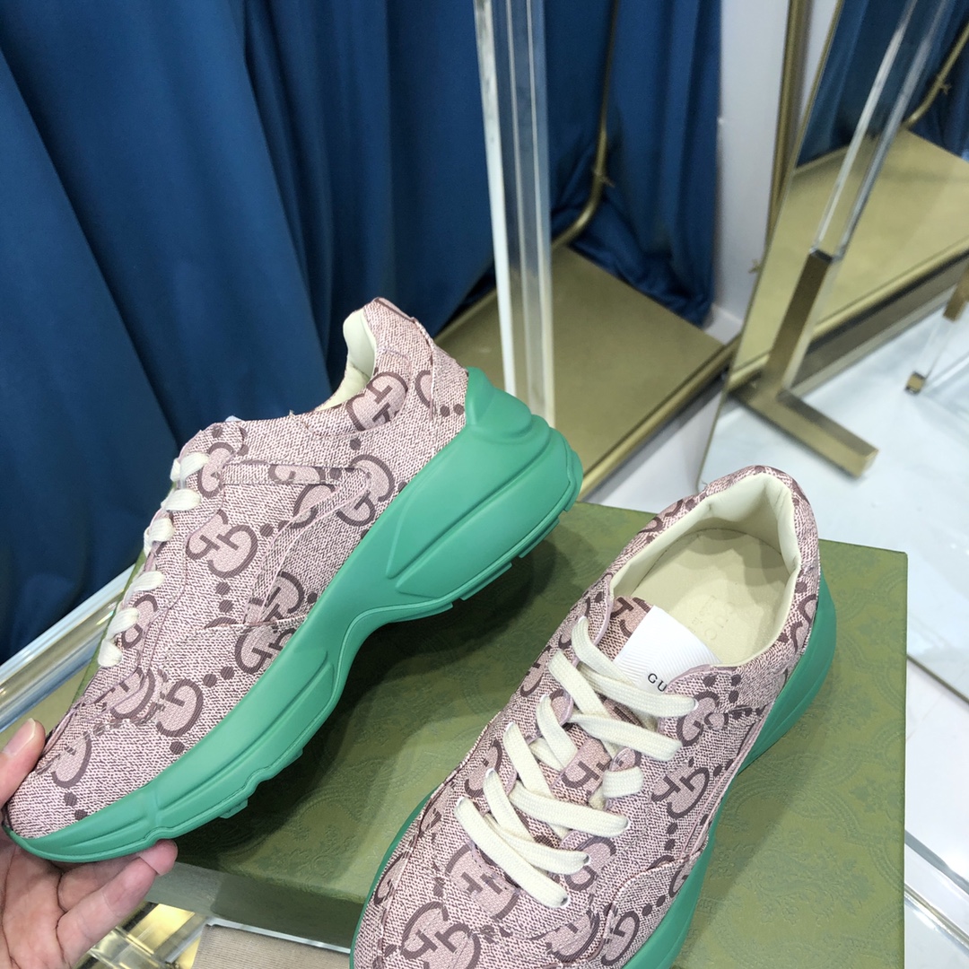 GIÀY GUCCI RHYTON GG ITALIA SNEAKERS SHOES UNISEX