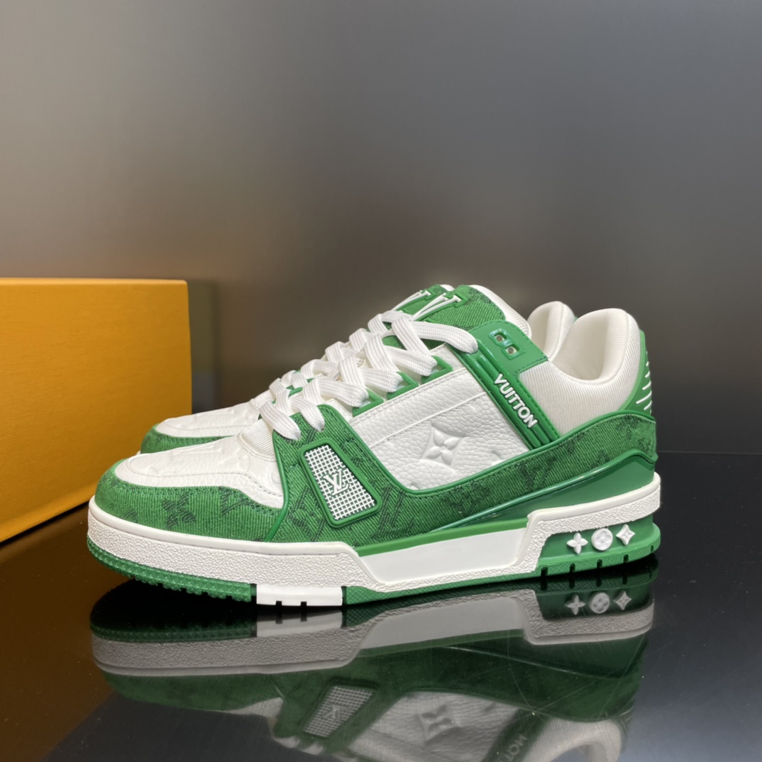 GIÀY LOUIS VUITTON TRAINER MONOGRAM SNEAKERS SHOES AAA