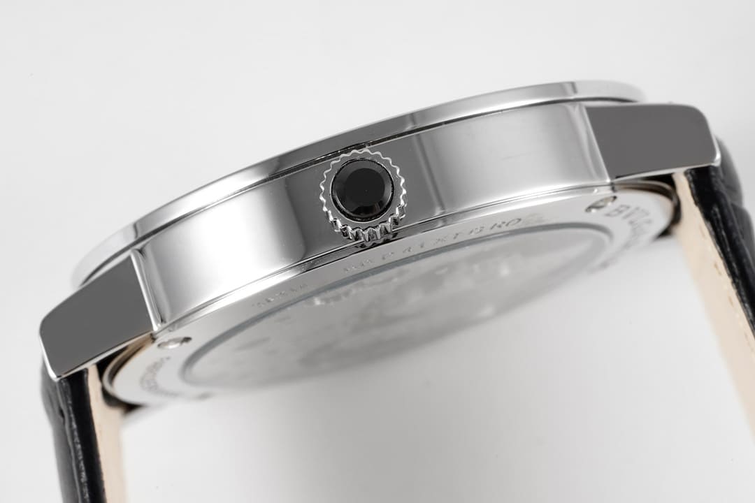 Đồng hồ BVLGARI Roma Automatic Silver mặt số màu đen