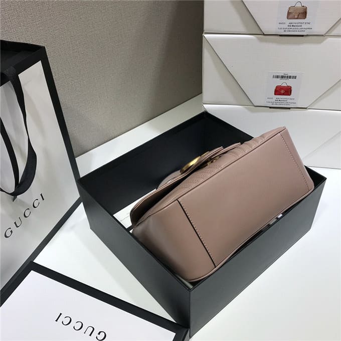 TÚI Gucci GG marmont small top handle bag pink Top Quality