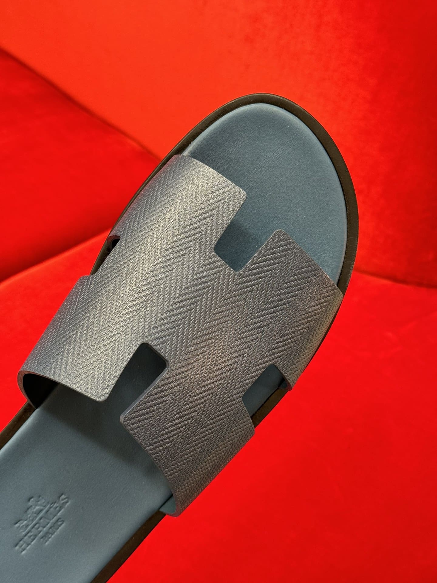 DÉP HERMES IZMIR BLACK H SANDAL AAA