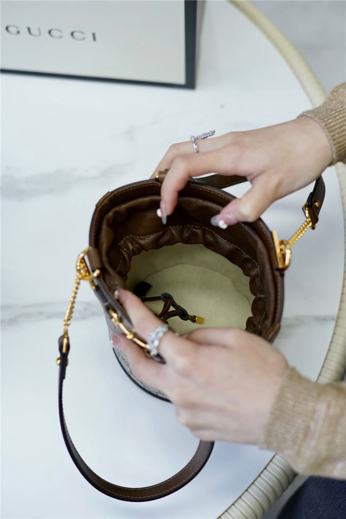 TÚI Gucci Horsebit 1955 small bucket bag Top Quality