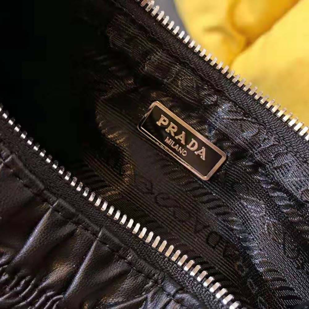 TÚI Prada Women Prada Re-Edition 2005 Nappa Gaufre Bag-Black