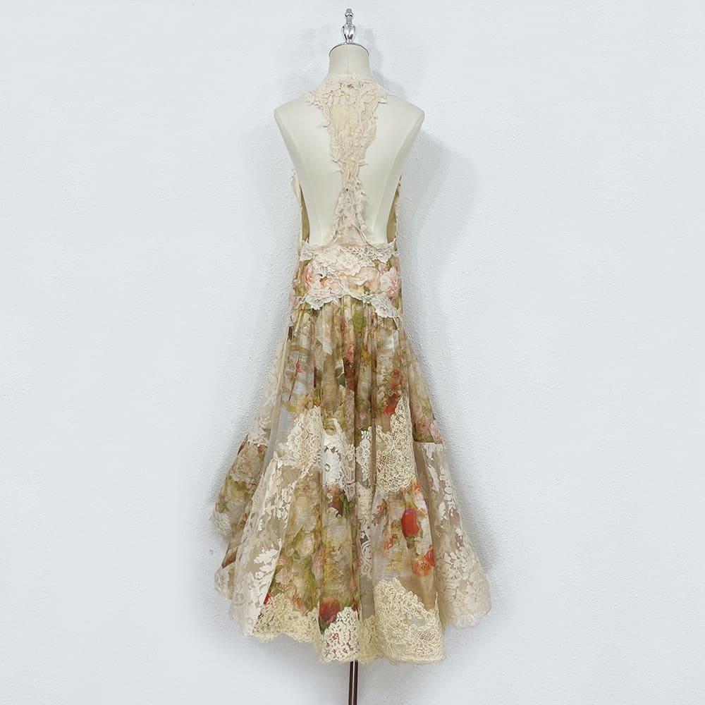 VÁY ZIMMERMANN Flower Vintage Dress High Classy